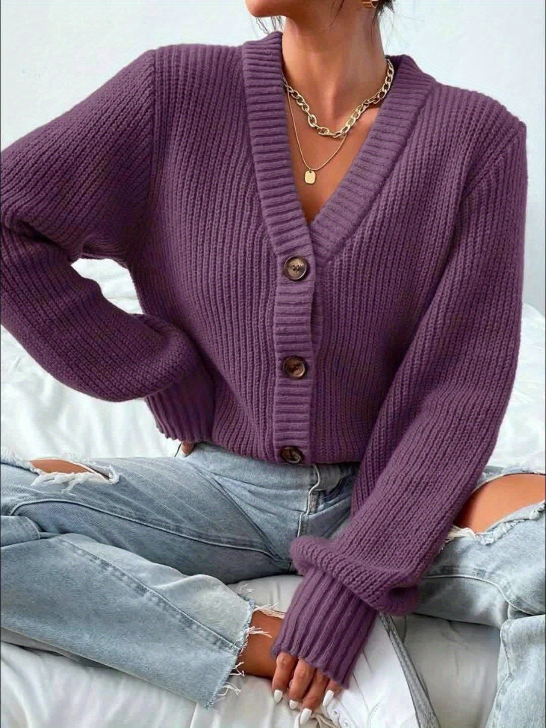 Annabelle™ | Cárdigan Suave Esmeralda, Elegancia Desenfadada