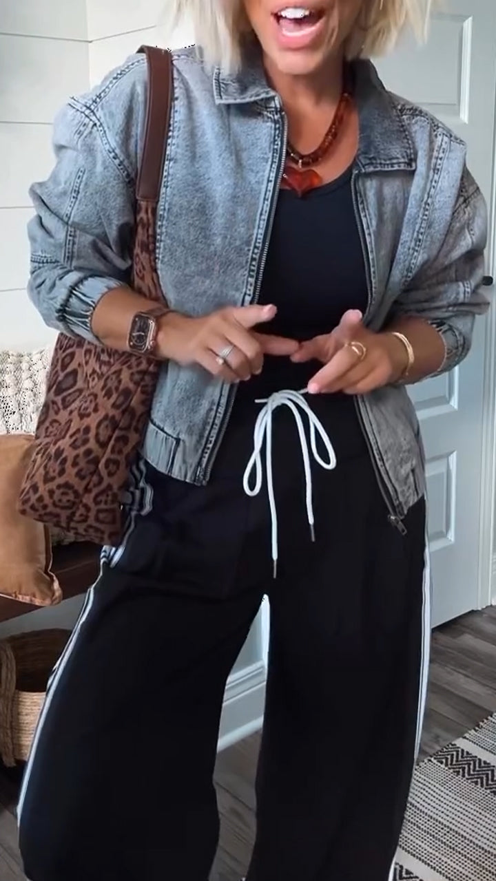 Valentina™ | Chaqueta de Denim Elegante