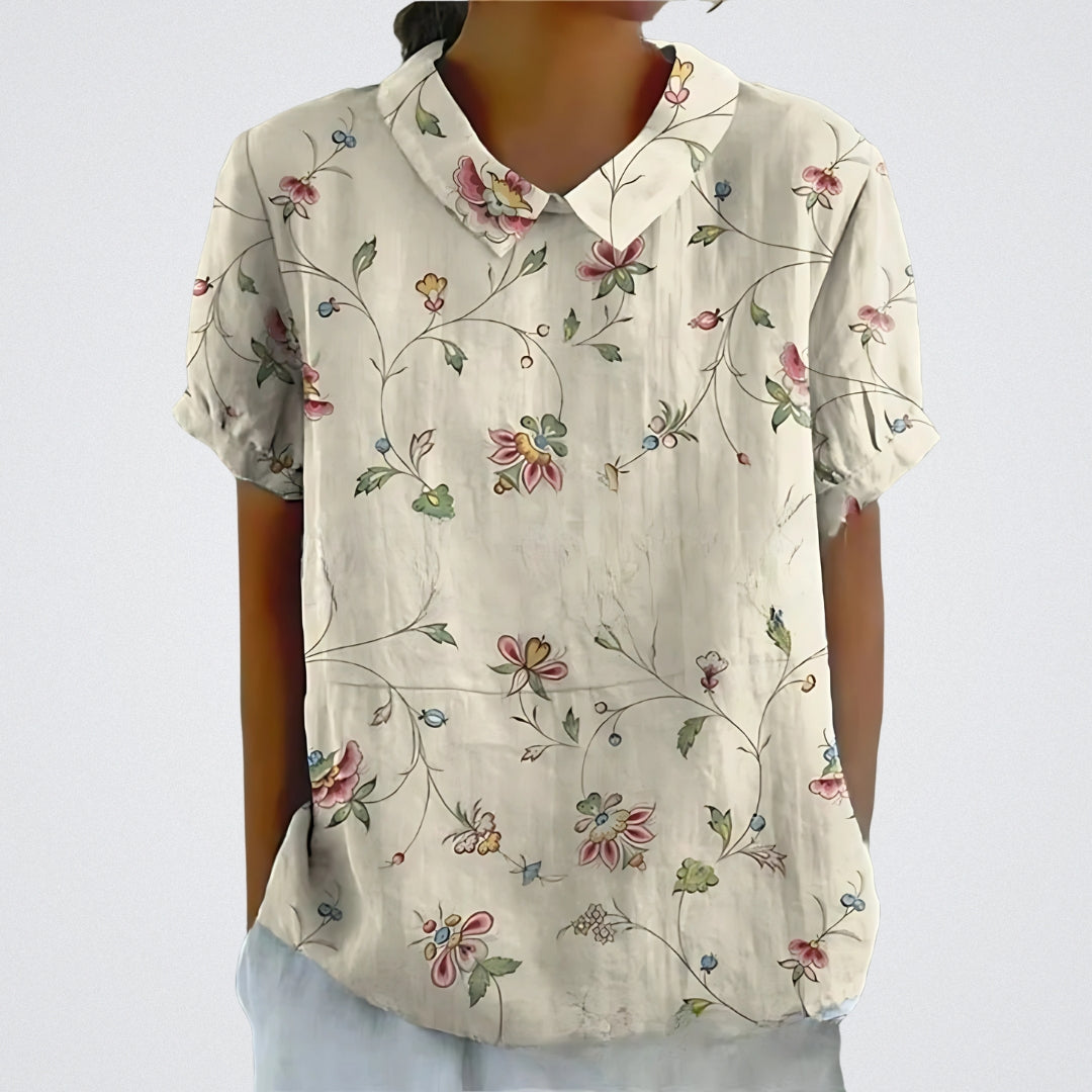 Nali™ | Blusa Floral Elegante