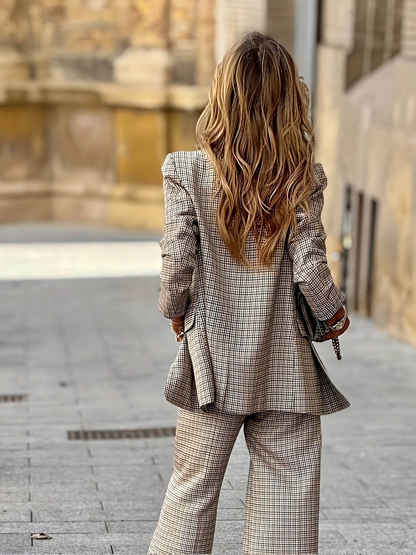 Alexandra™ | Conjunto Chic a Cuadros - Elegancia Informal