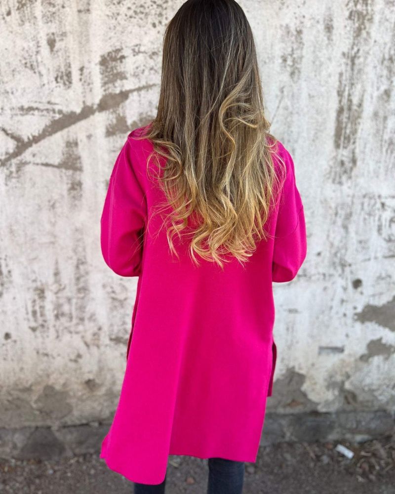Alcatella™ | Cárdigan Elegante de Manga Larga con Cierre