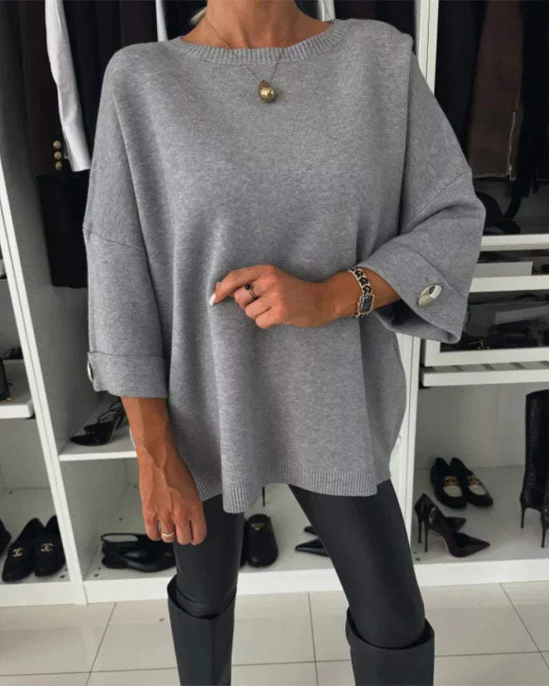 Nessa™ | Suéter Chic con Botones