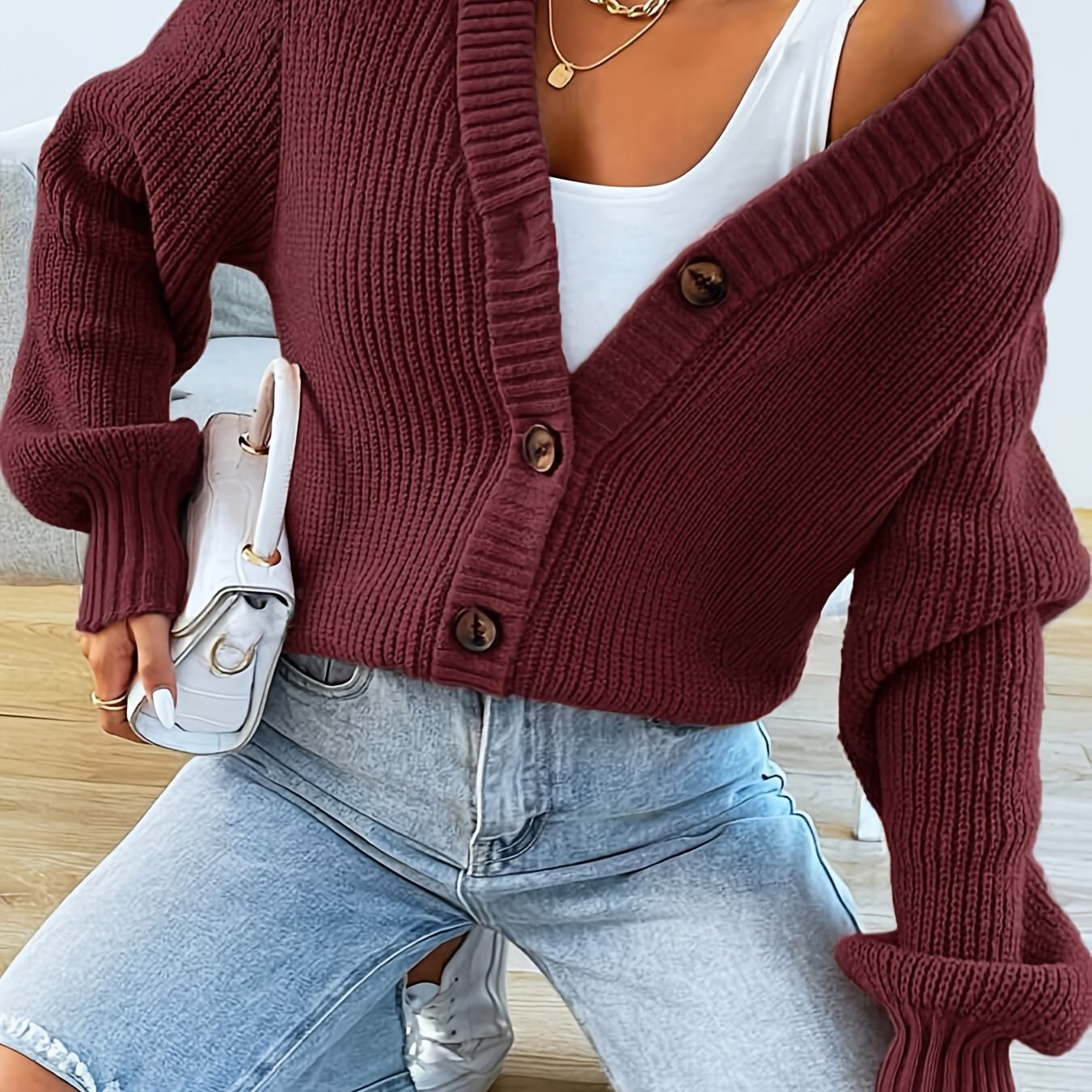 Annabelle™ | Cárdigan Suave Esmeralda, Elegancia Desenfadada