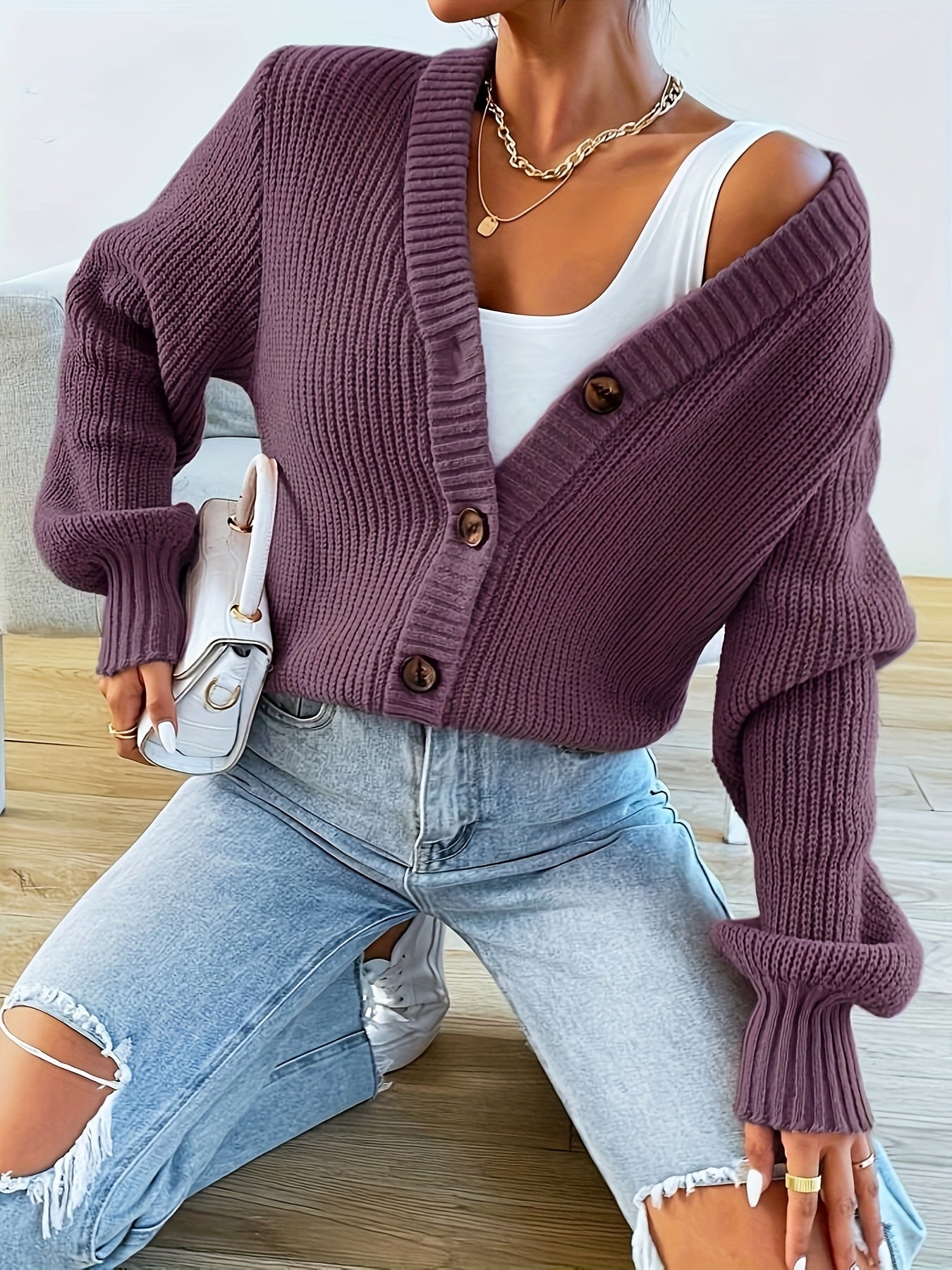 Annabelle™ | Cárdigan Suave Esmeralda, Elegancia Desenfadada