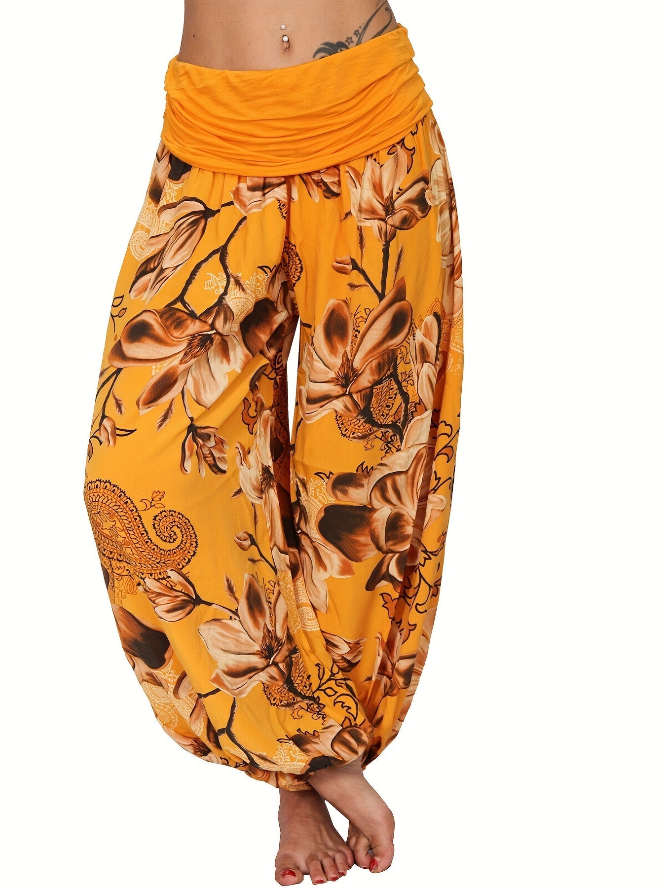 Muri™ | Pantalón Bohemio Floral Elegante