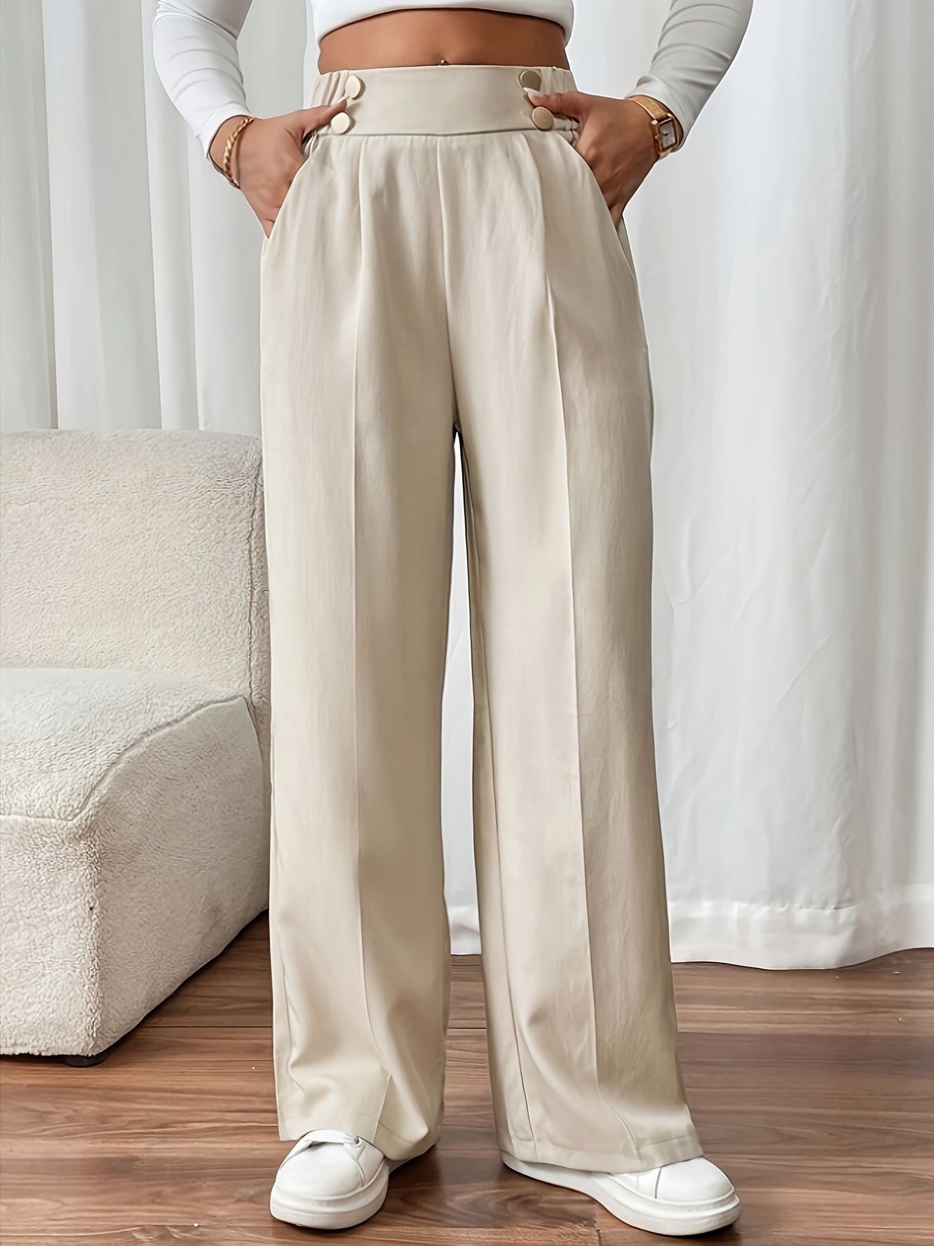 Ariana™ | Pantalón de Cintura Alta Cómodo