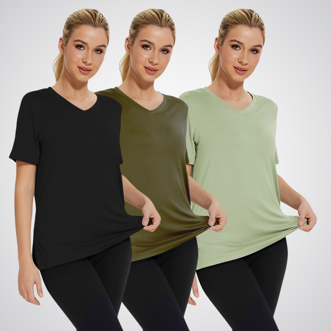 Sally™ | Camiseta casual de corte amplio (Paquete de 3)
