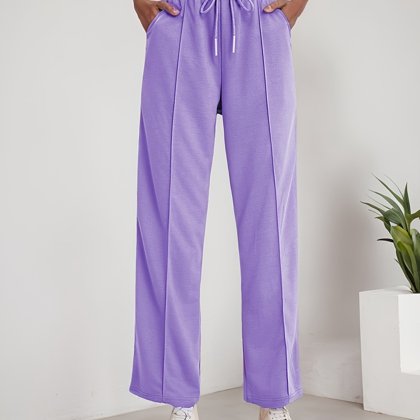 Bulma™ | Pantalones Anchos Elegantes de Algodón