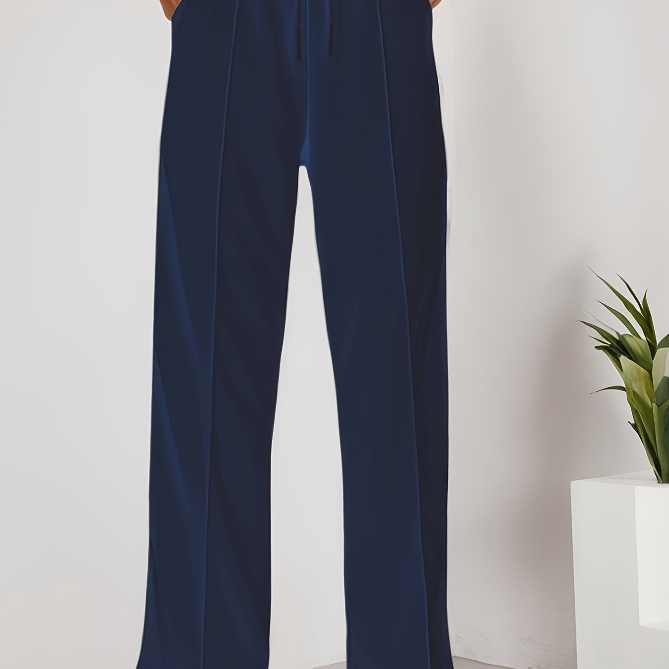 Bulma™ | Pantalones Anchos Elegantes de Algodón