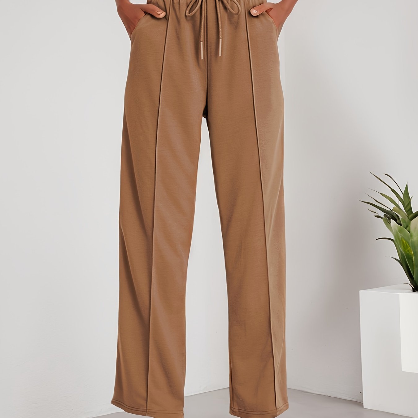 Bulma™ | Pantalones Anchos Elegantes de Algodón