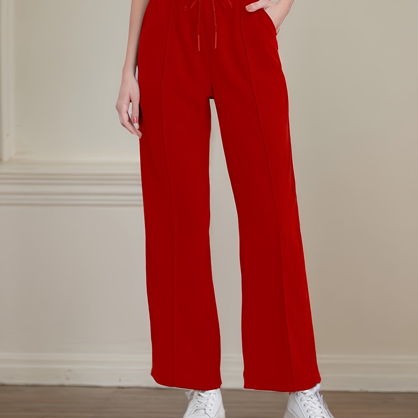 Bulma™ | Pantalones Anchos Elegantes de Algodón