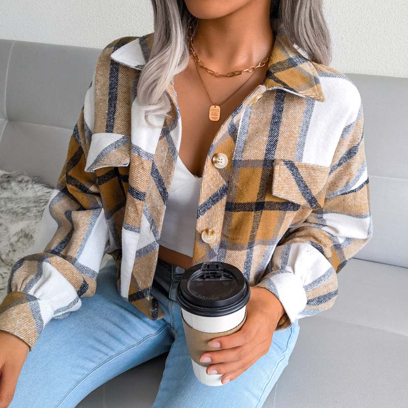 Lauren™ | Chaqueta a Cuadros Elegante y Cómoda