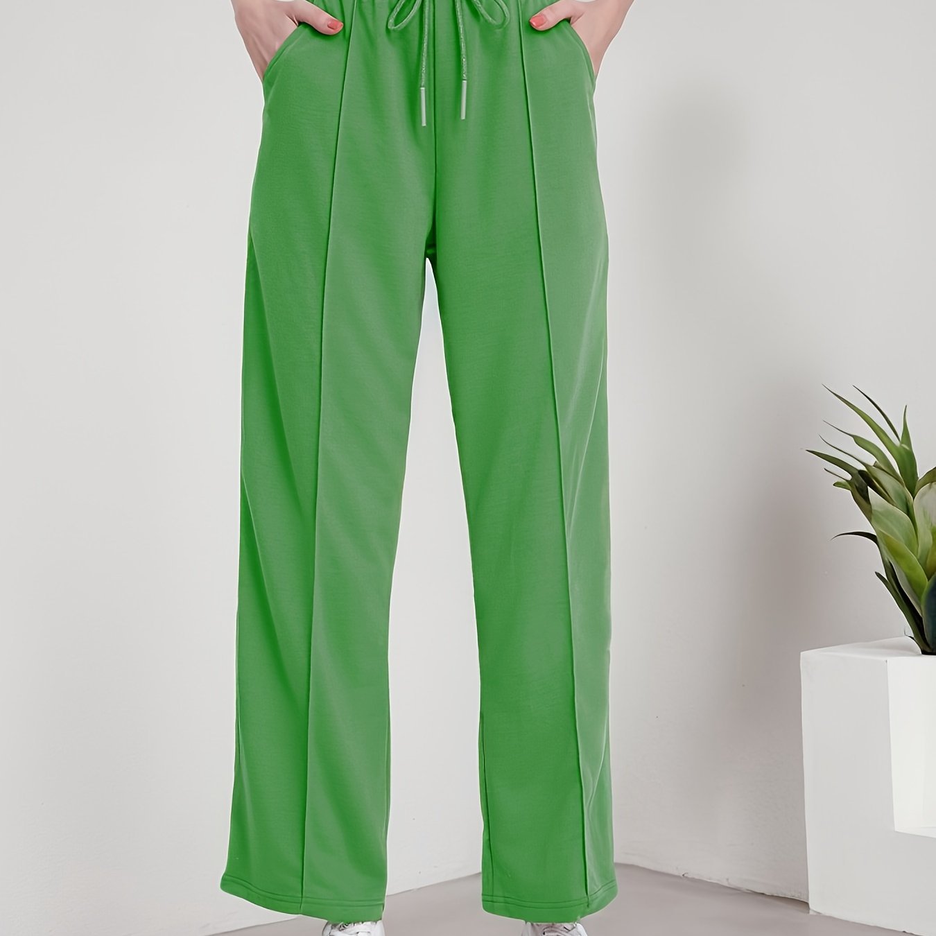 Bulma™ | Pantalones Anchos Elegantes de Algodón