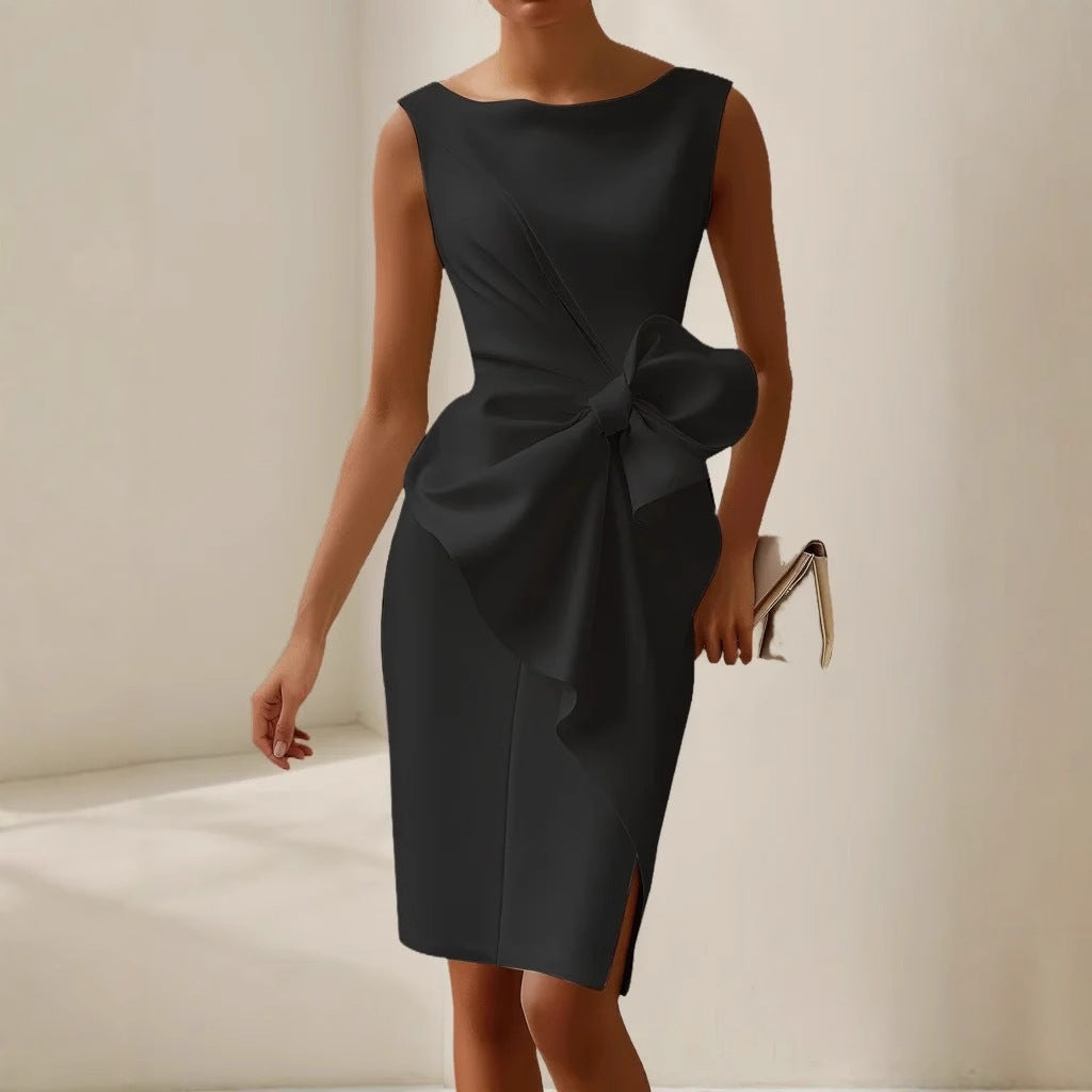 Athena™ | Vestido Elegante con Lazo