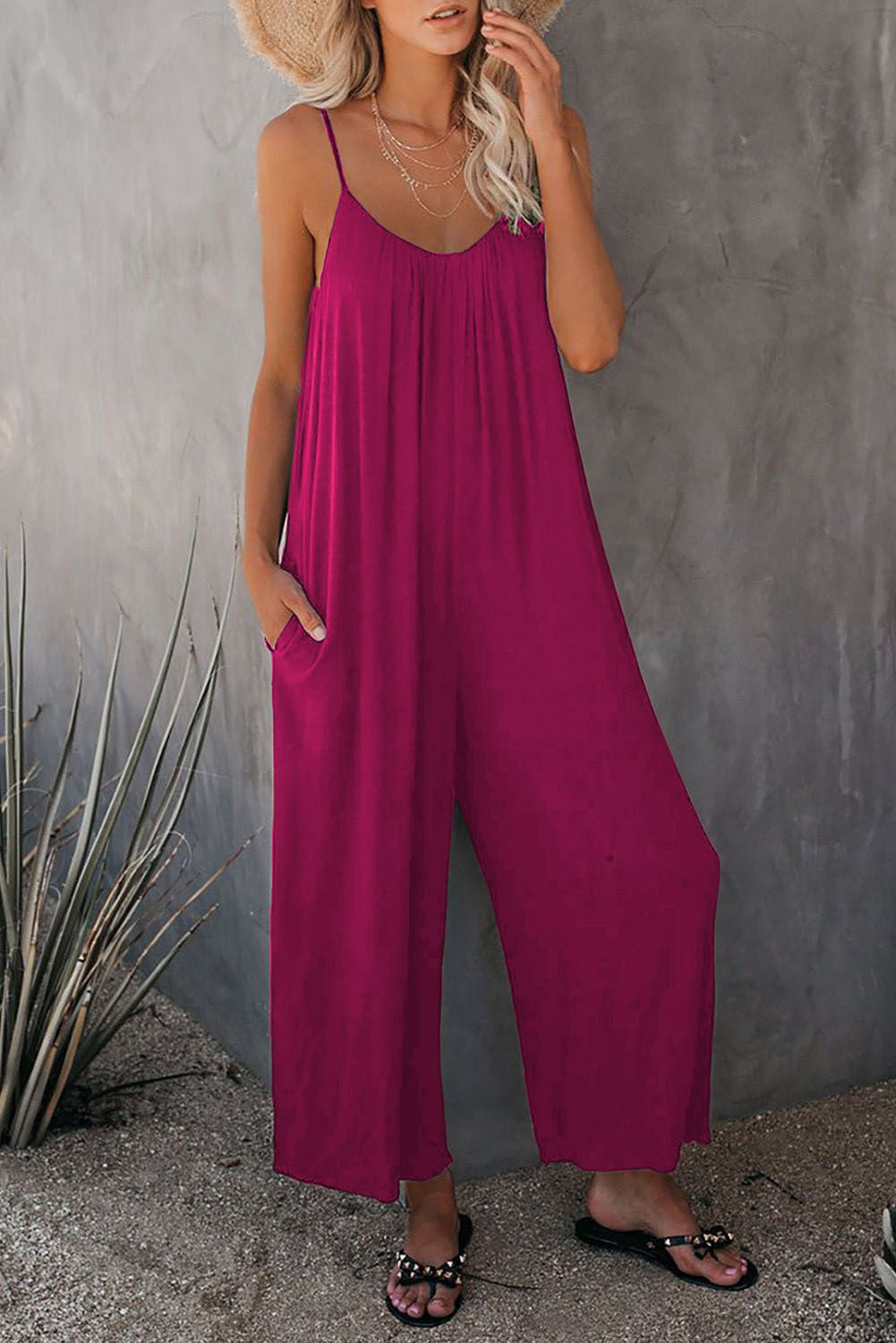 Rio™ | Combinaison Flowy Elegante con Bolsillos