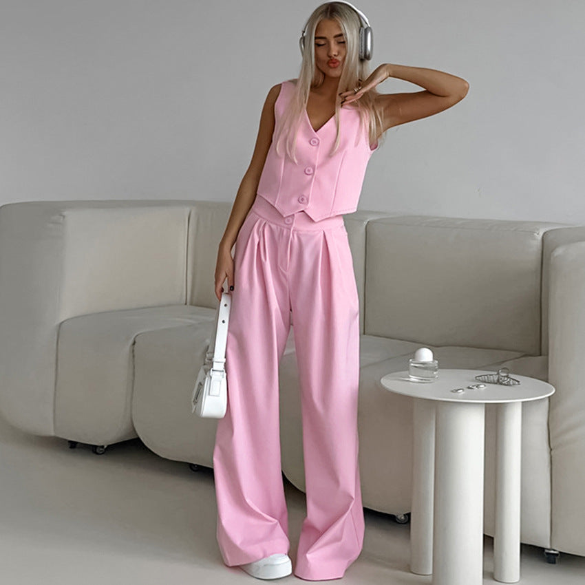 Manon™ | Conjunto Elegante de Cuello en V