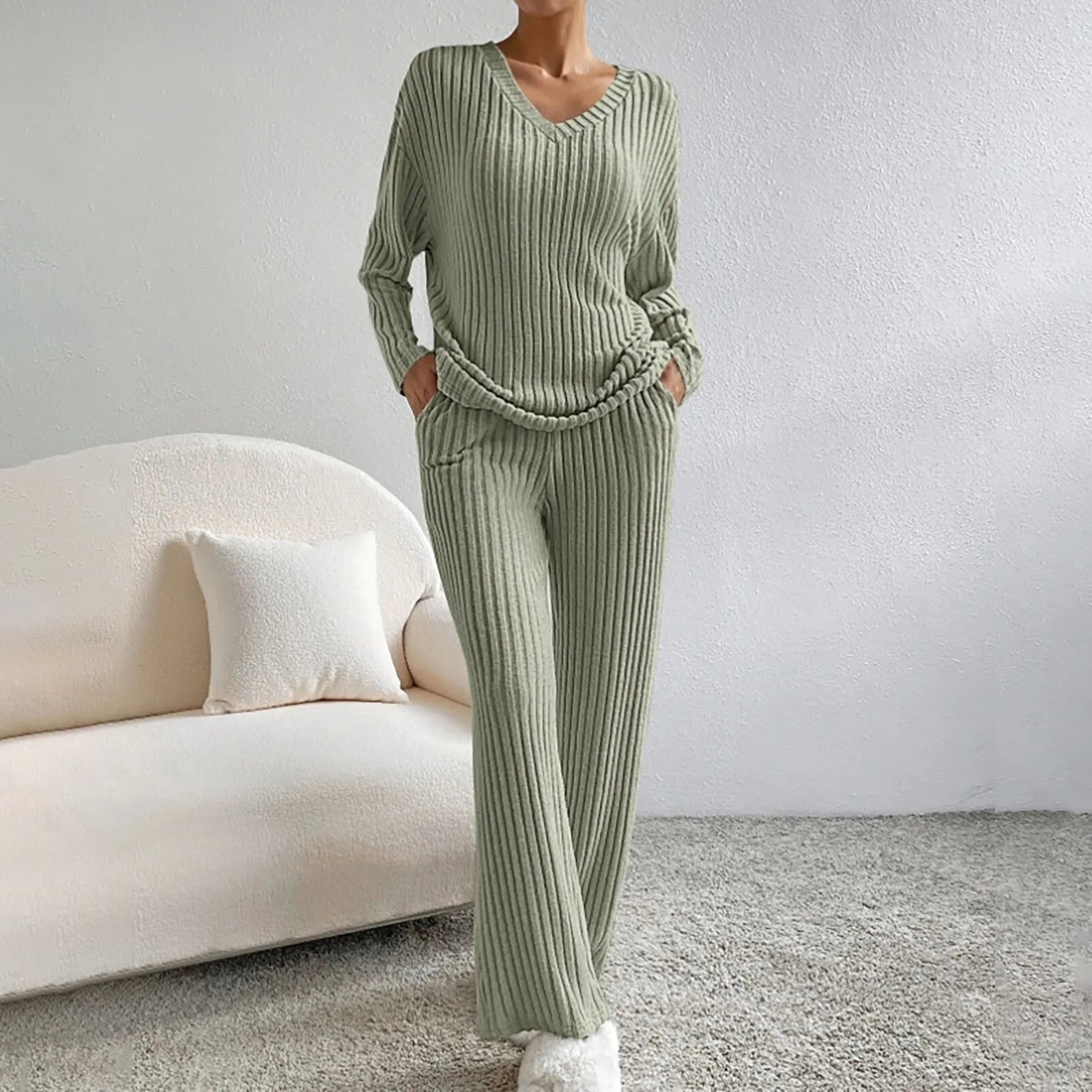 Cathy™ | Conjunto Elegante de Punto
