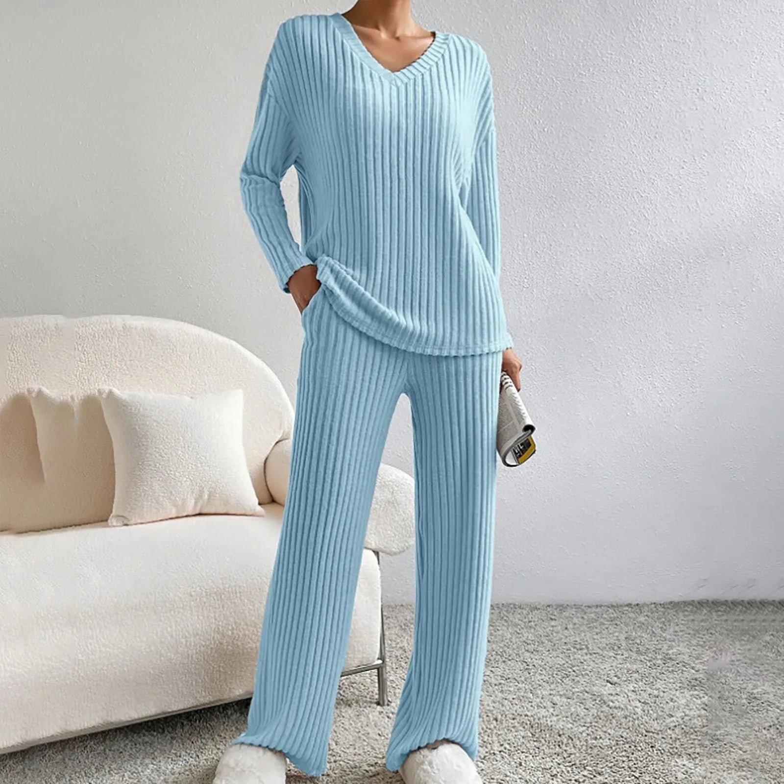 Cathy™ | Conjunto Elegante de Punto