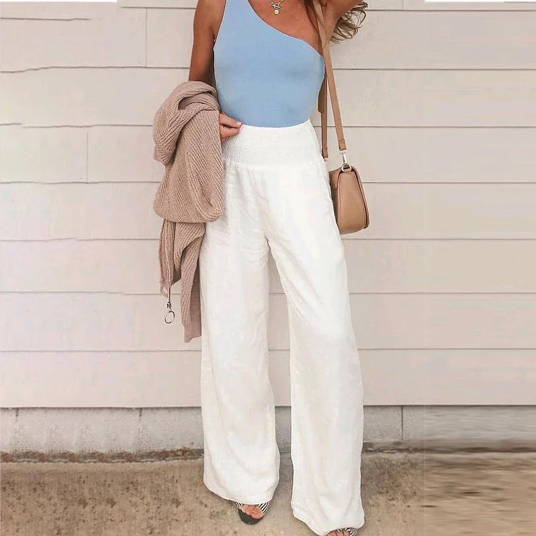 Dahlia™ | Pantalón Cómodo de Algodón y Cáñamo