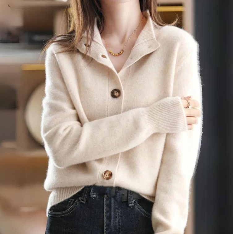 Sela™ | Cárdigan elegante con botones