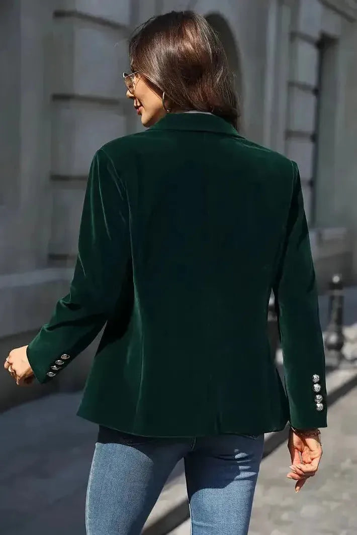 Aria™ | Blazer Elegante de Terciopelo