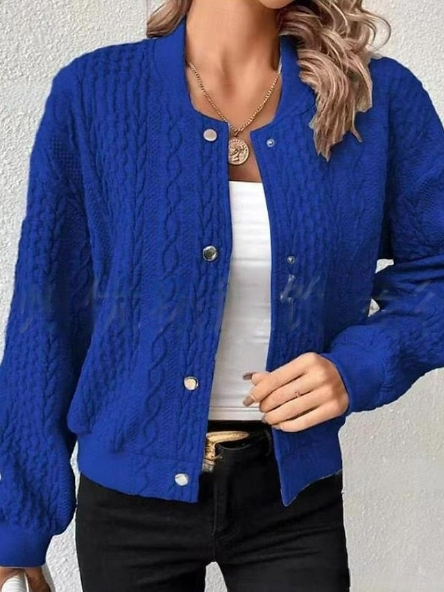 Amara™ | Chaqueta Casual de Poliéster, Confort Elegante