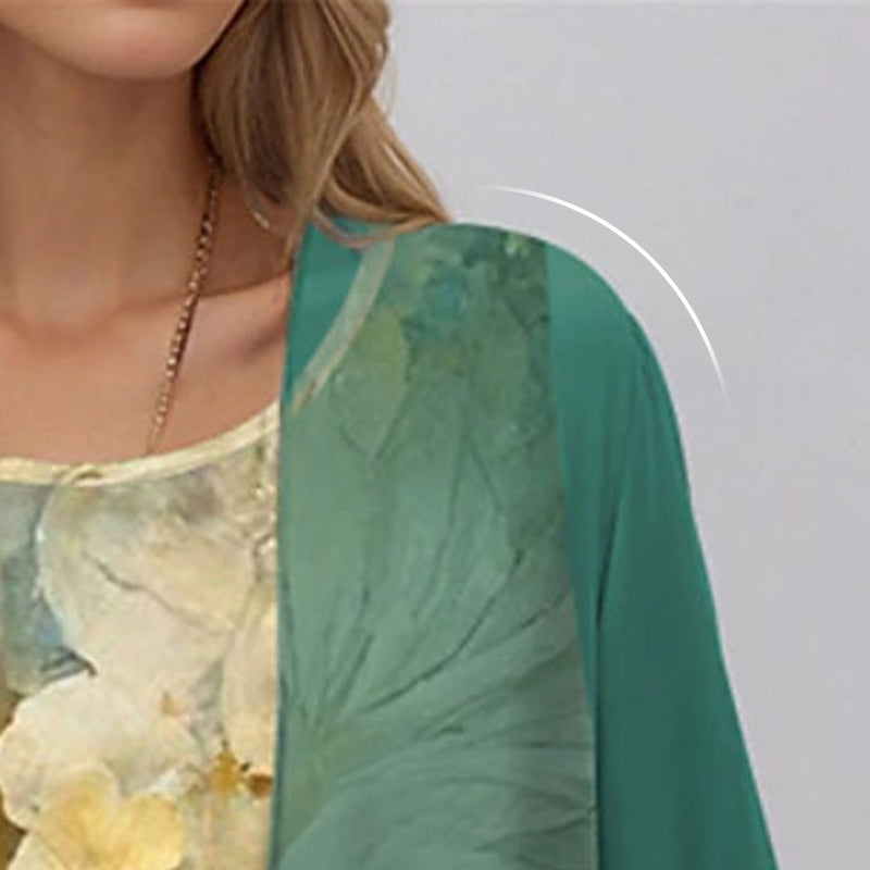 Adeline™ | Conjunto Elegante de Algodón de 2 Piezas