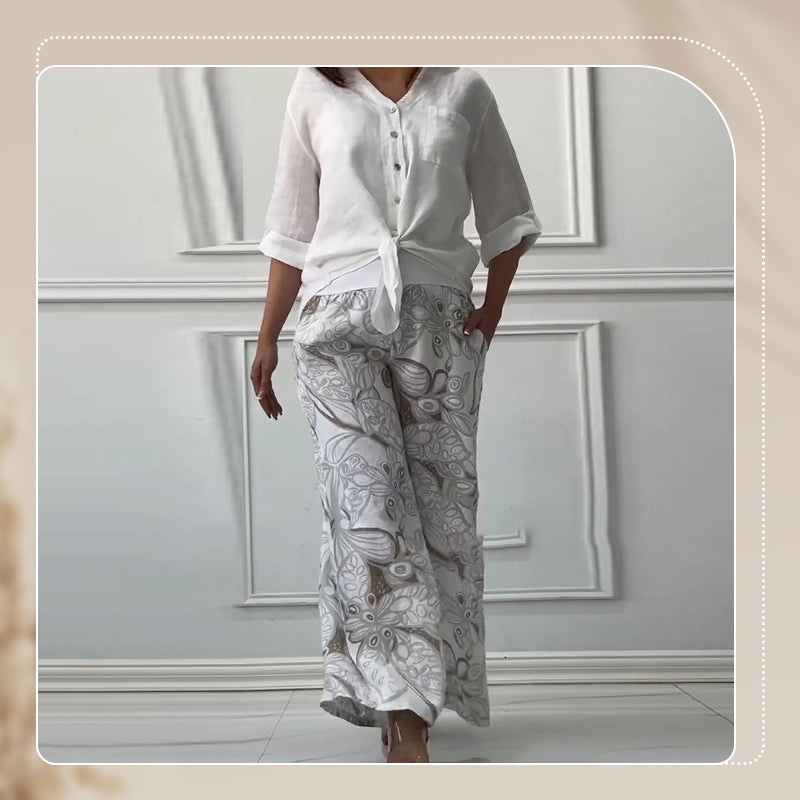 Pinas™ | Conjunto Elegante de Algodón Casual