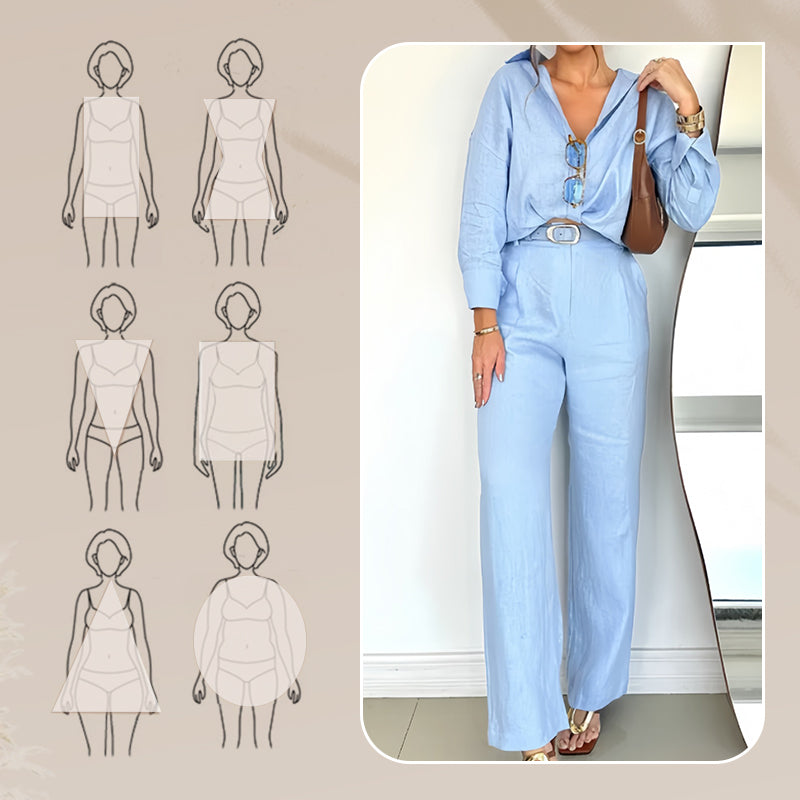 Ariel™ | Camisón Elegante y Pantalón Cómodo