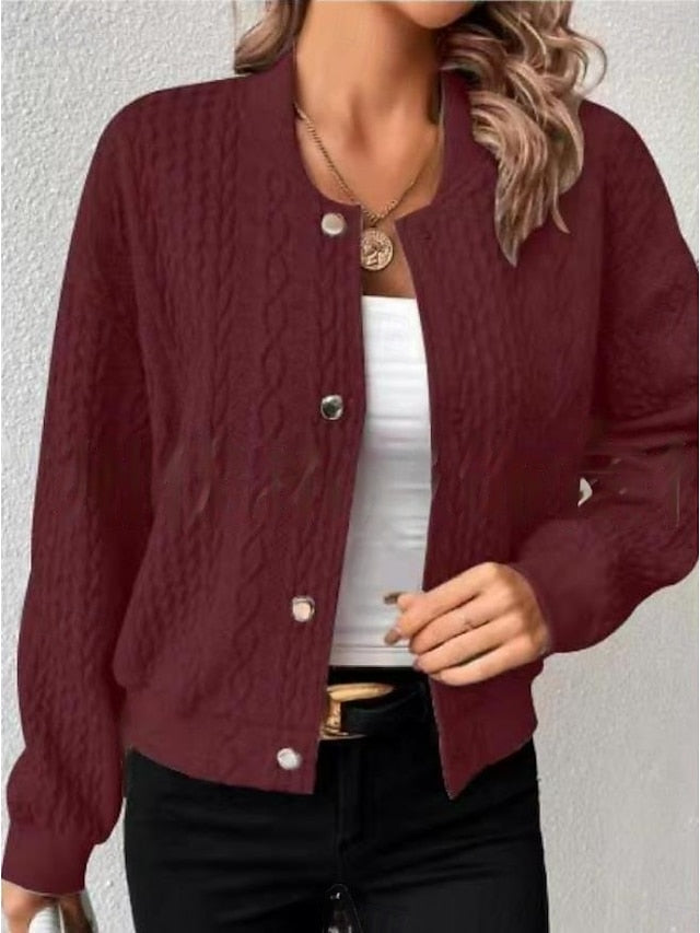 Amara™ | Chaqueta Casual de Poliéster, Confort Elegante