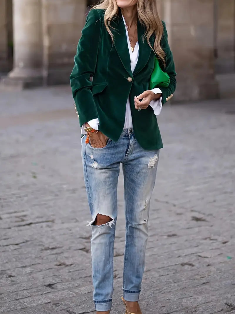 Zyra™ | Blazer Elegante y Versátil