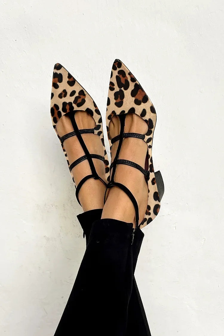 Ludovica™ | Bailarinas Elegantes en Estampado Animal