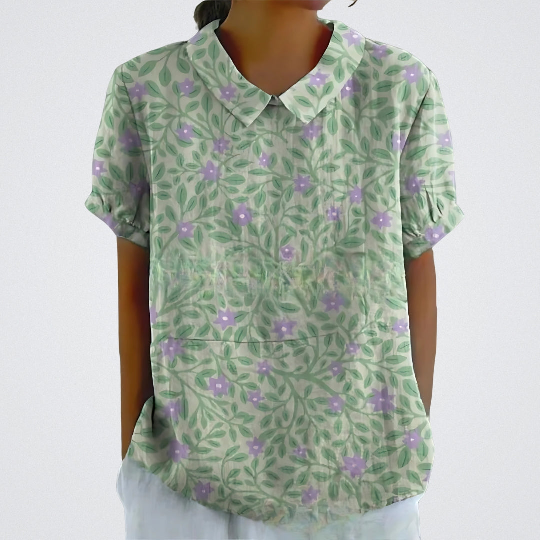 Nali™ | Blusa Floral Elegante
