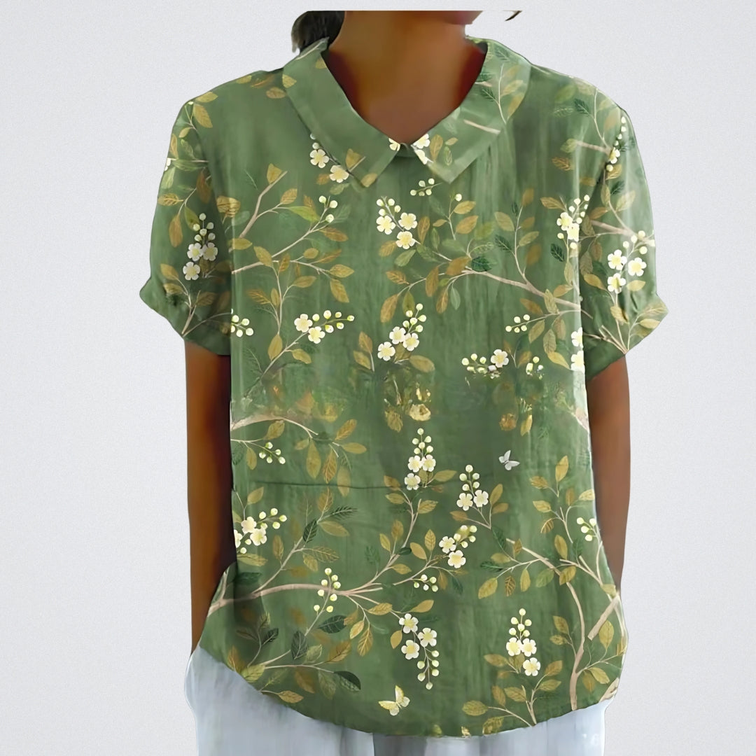 Nali™ | Blusa Floral Elegante