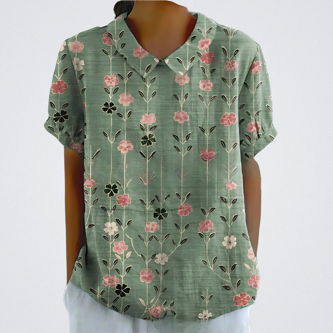 Nali™ | Blusa Floral Elegante