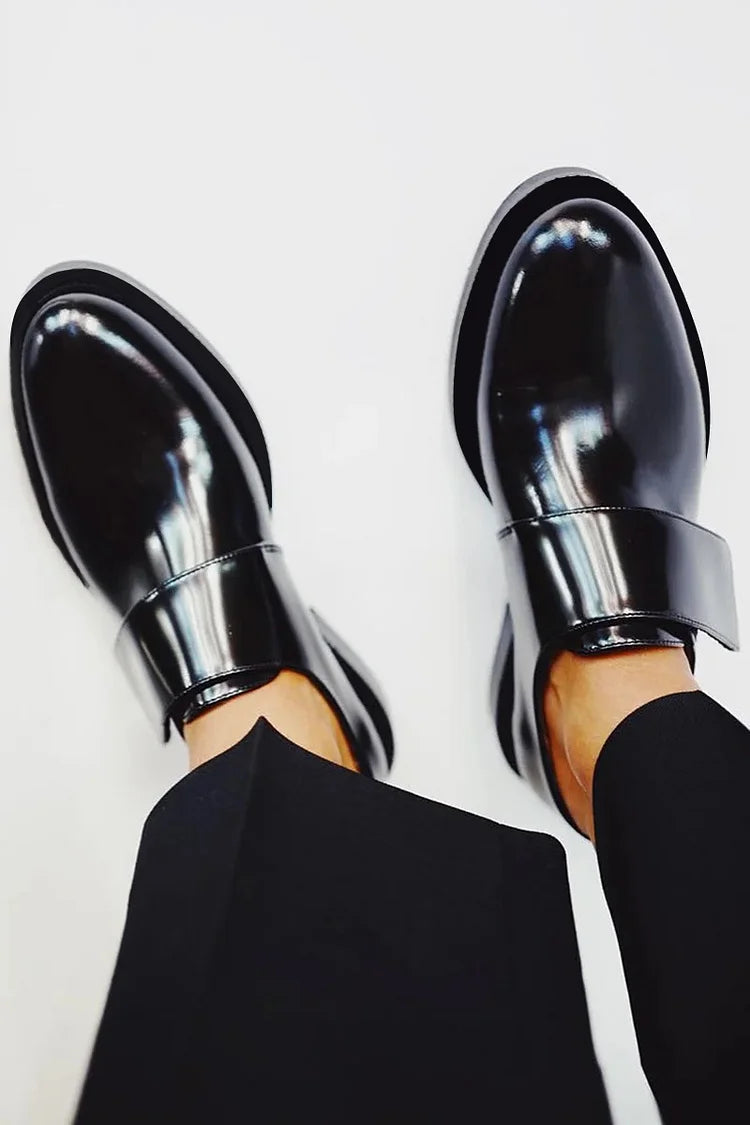 Iris™ | Mocassins Élegants Brillants
