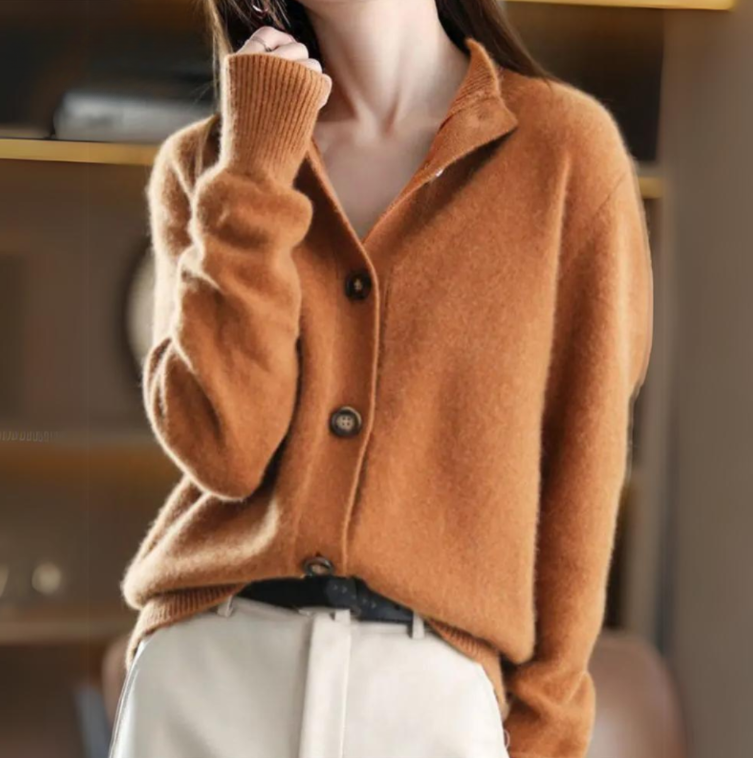 Sela™ | Cárdigan elegante con botones