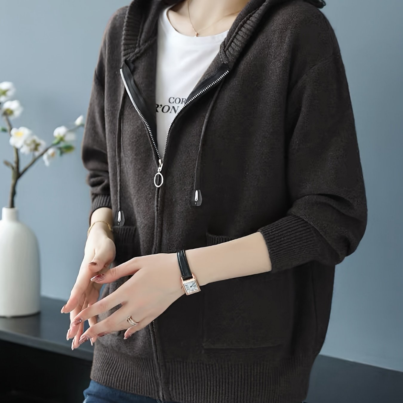 Océane™ | Cárdigan con capucha