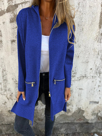 Alcatella™ | Cárdigan Elegante de Manga Larga con Cierre