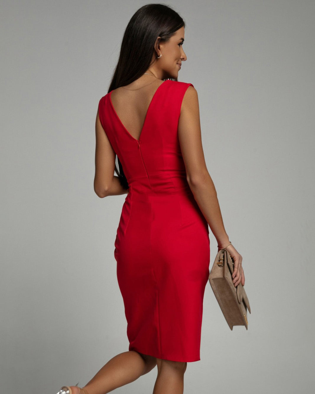 Fresia™ | Túnica Elegante Ajustada con Escote en V