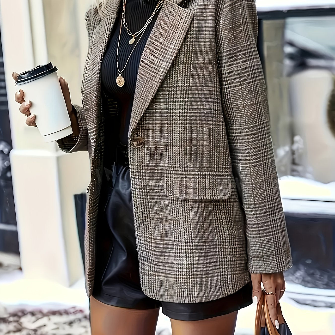 Larson™ | Chaqueta Elegante a Cuadros