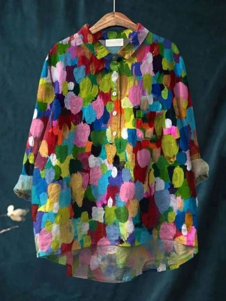 Halima™ | Camisa Floral Elegante
