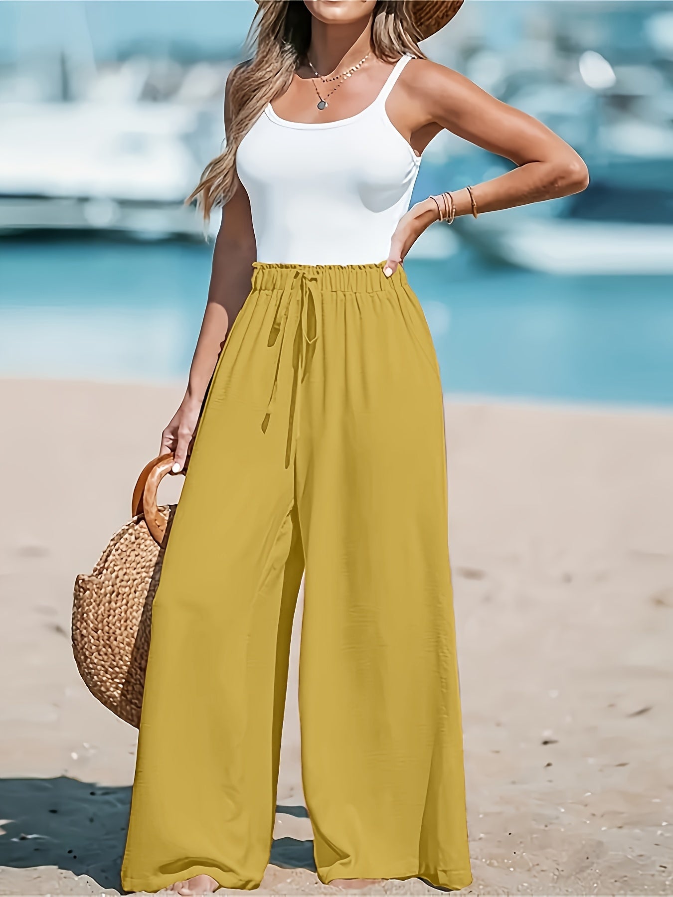 Jana™ | Pantalón Ancho Elegante