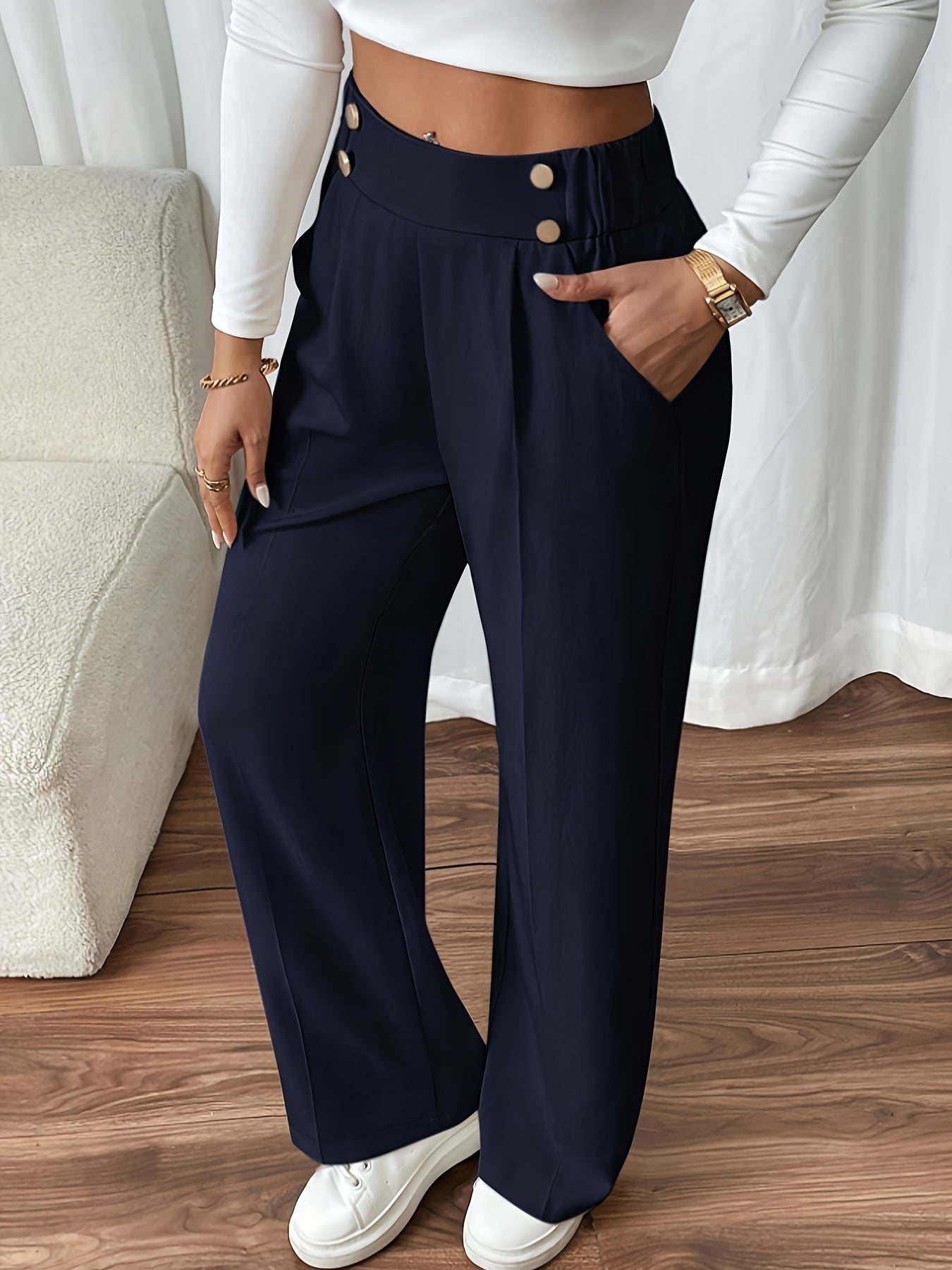 Ariana™ | Pantalón de Cintura Alta Cómodo