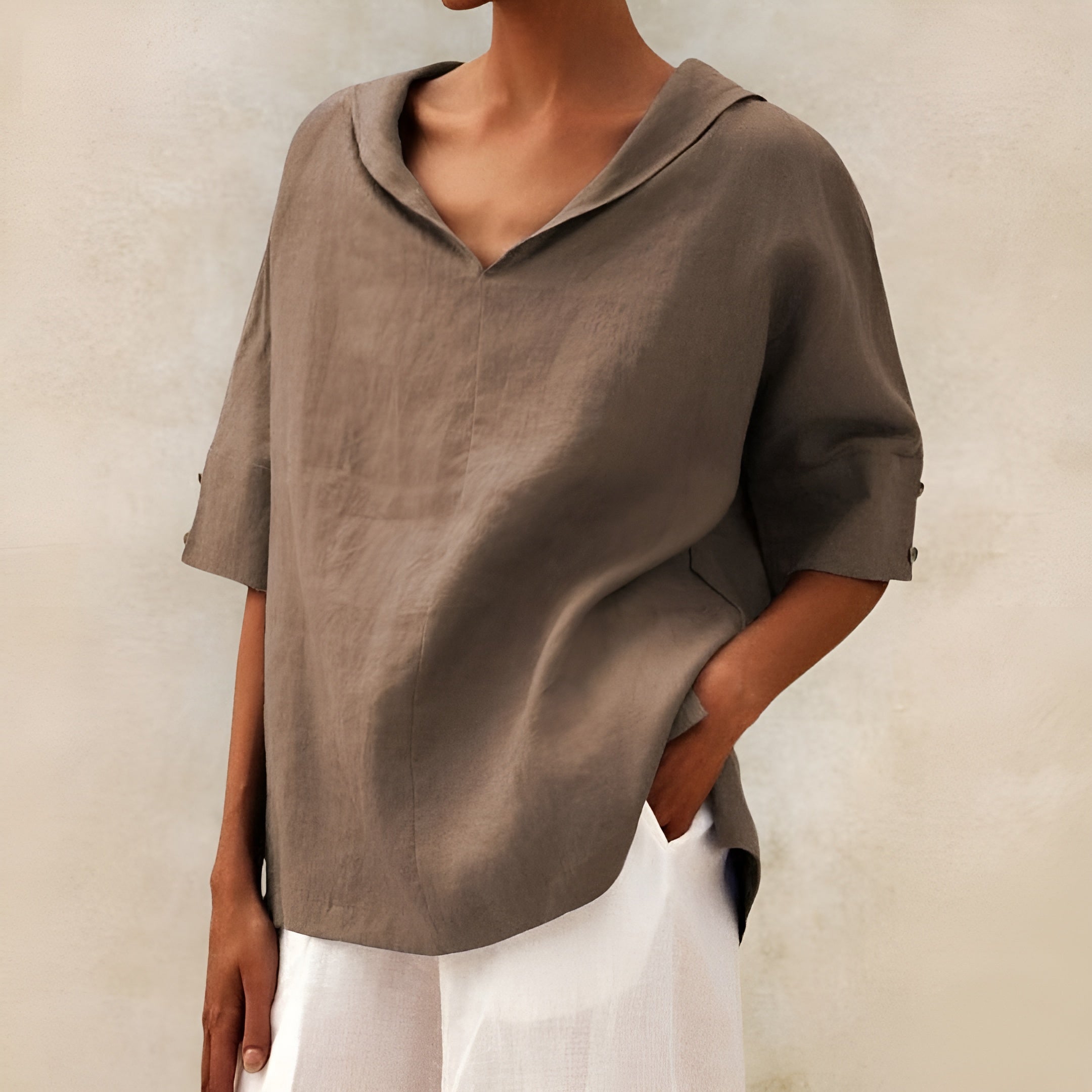 Raya™ | Blusa Ligera de Lino