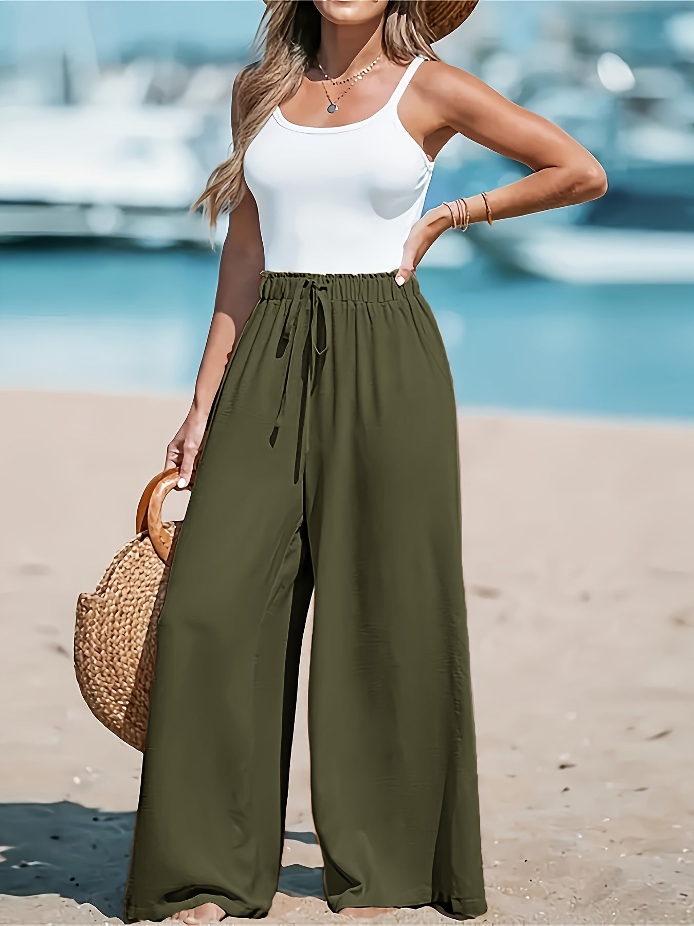 Jana™ | Pantalón Ancho Elegante