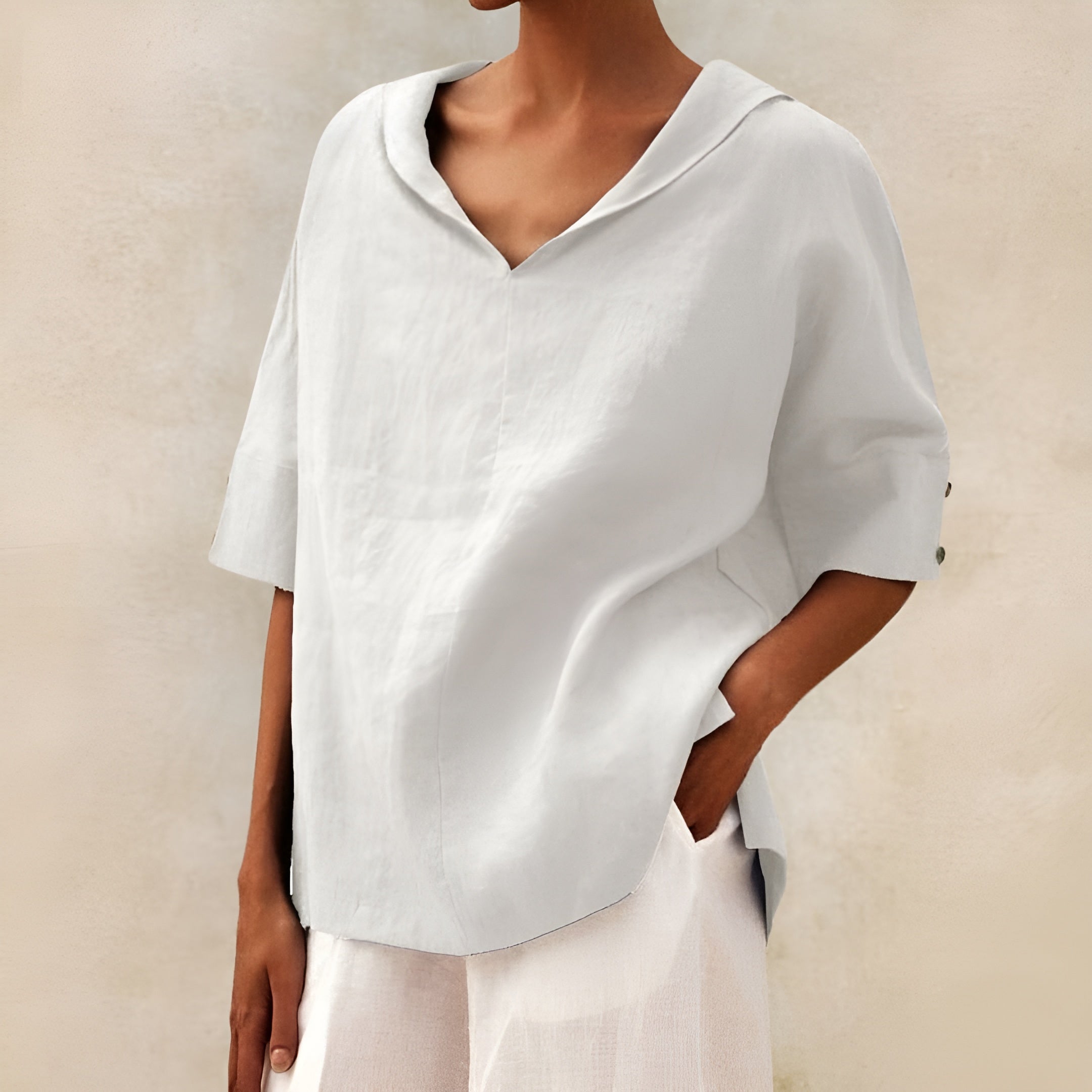 Raya™ | Blusa Ligera de Lino