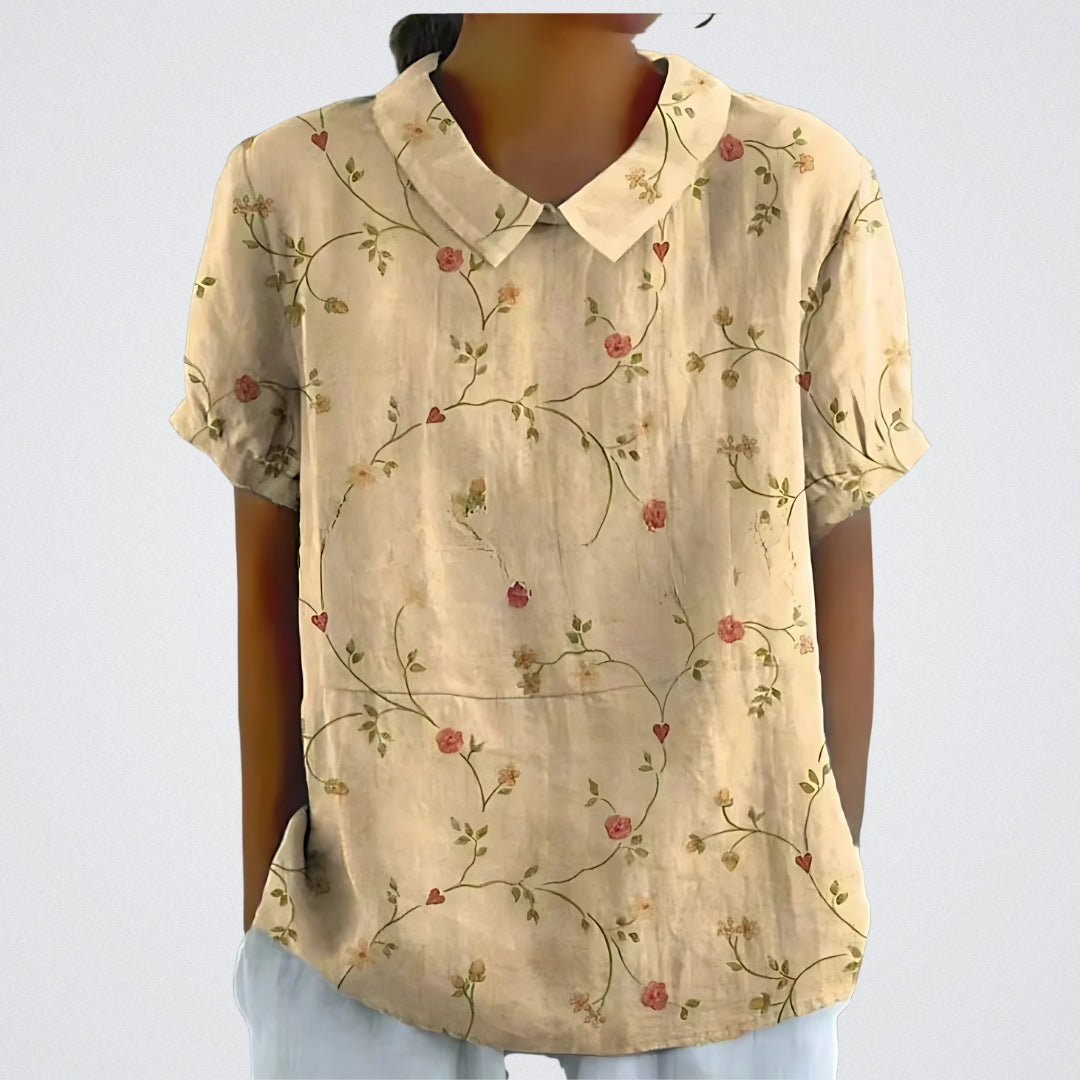 Nali™ | Blusa Floral Elegante