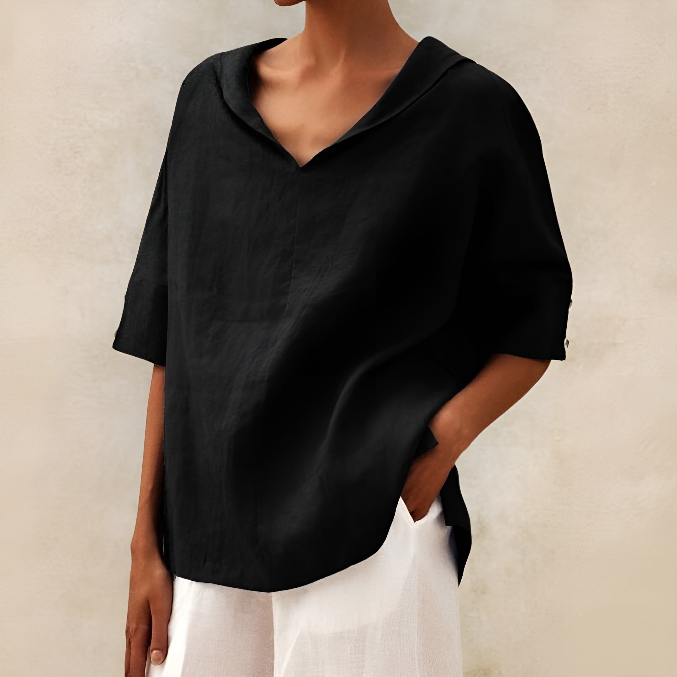 Raya™ | Blusa Ligera de Lino