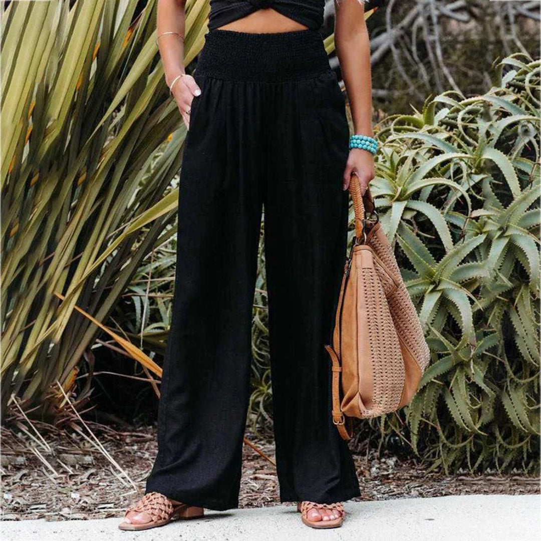Dahlia™ | Pantalón Cómodo de Algodón y Cáñamo